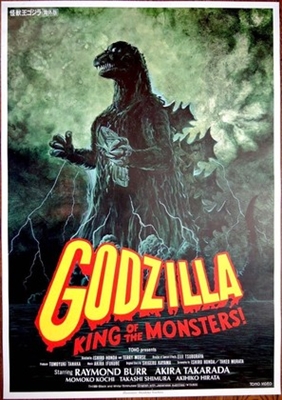 Godzilla, King of the Monsters! Metal Framed Poster
