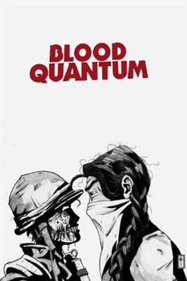 Blood Quantum Metal Framed Poster