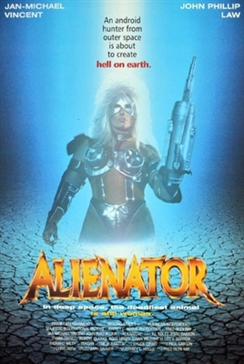 Alienator Wooden Framed Poster