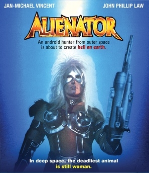Alienator Canvas Poster