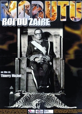 Mobutu, roi du Zaïre Canvas Poster