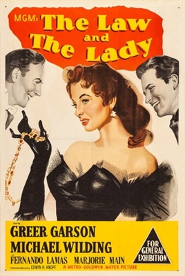 The Law and the Lady Metal Framed Poster