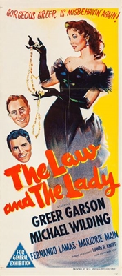 The Law and the Lady Metal Framed Poster