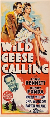 Wild Geese Calling Canvas Poster