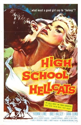 High School Hellcats Wooden Framed Poster