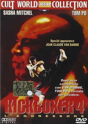 Kickboxer 4: The Aggressor Wooden Framed Poster