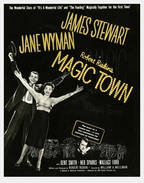 Magic Town Poster with Hanger