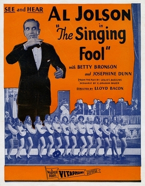 The Singing Fool Poster with Hanger