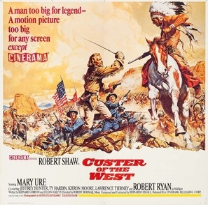 Custer of the West Poster with Hanger
