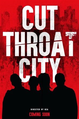 Cut Throat City Wooden Framed Poster
