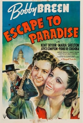 Escape to Paradise Wooden Framed Poster