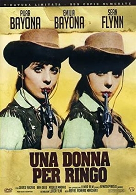 Dos pistolas gemelas Canvas Poster