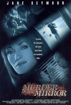 Murder in the Mirror Wooden Framed Poster