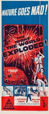 The Night the World Exploded Wood Print