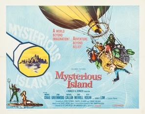 Mysterious Island mouse pad