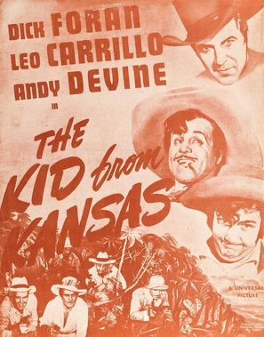 The Kid from Kansas Canvas Poster