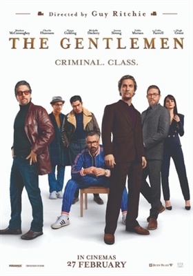 The Gentlemen Poster with Hanger
