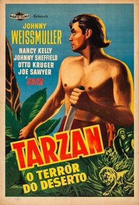 Tarzan&#039;s Desert Mystery poster