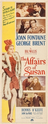 The Affairs of Susan Canvas Poster