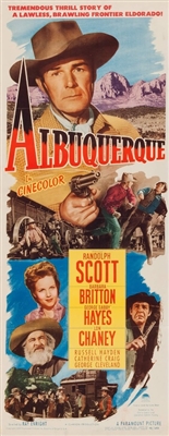 Albuquerque Poster with Hanger