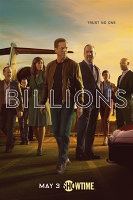 Billions Poster with Hanger