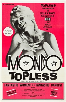 Mondo Topless Poster with Hanger