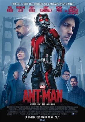 Ant-Man Wooden Framed Poster