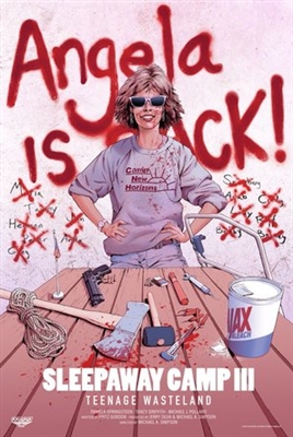 Sleepaway Camp III: Teenage Wasteland Canvas Poster