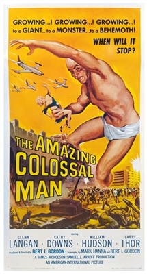 The Amazing Colossal Man pillow