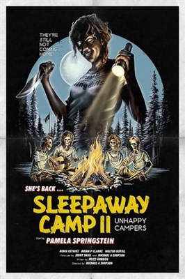 Sleepaway Camp II: Unhappy Campers Wood Print
