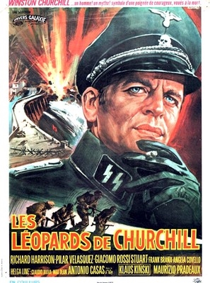 I Leopardi di Churchill Metal Framed Poster