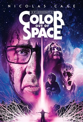 Color Out of Space Wooden Framed Poster
