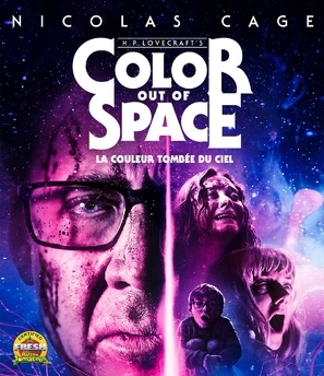 626 Color Out of Space 2020 Movie Fabric Poster 24x36 27x40 
