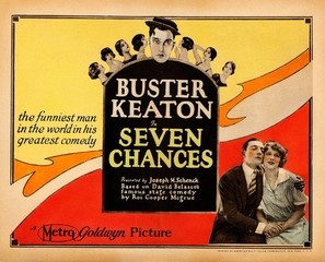 Seven Chances Canvas Poster