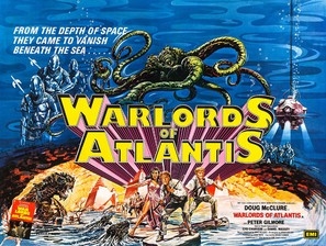 Warlords of Atlantis Wooden Framed Poster