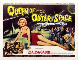 Queen of Outer Space Poster with Hanger