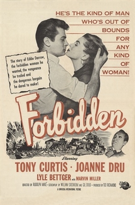 Forbidden Wooden Framed Poster