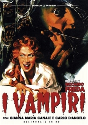 I vampiri Metal Framed Poster