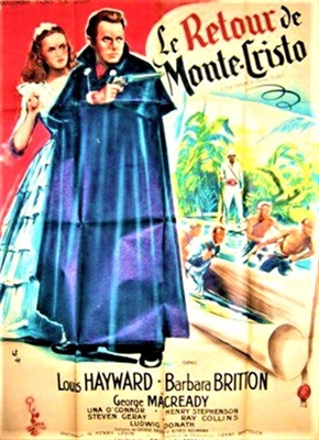 The Return of Monte Cristo Poster with Hanger