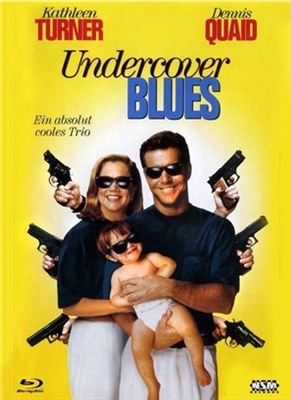 Undercover Blues pillow