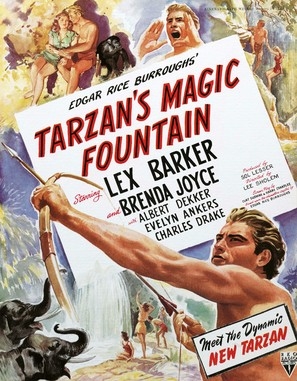 Tarzan&#039;s Magic Fountain mouse pad