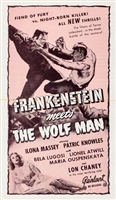 Frankenstein Meets the Wolf Man Longsleeve T-shirt #1692164