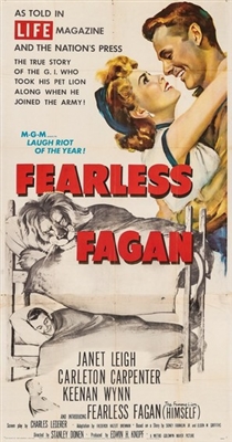 Fearless Fagan Poster with Hanger