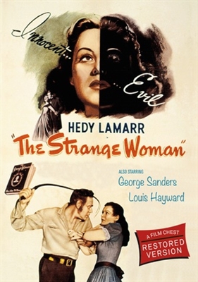 The Strange Woman Wooden Framed Poster