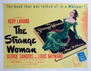 The Strange Woman Poster with Hanger