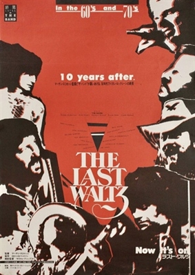 The Last Waltz Poster with Hanger