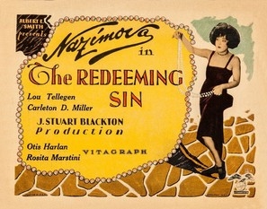 The Redeeming Sin Poster with Hanger