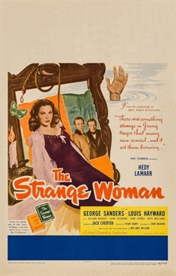 The Strange Woman Wooden Framed Poster