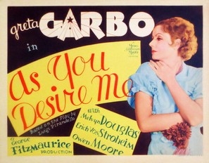 As You Desire Me Poster with Hanger
