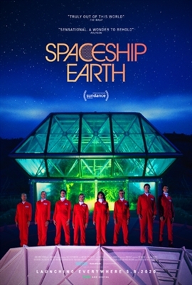 Spaceship Earth Canvas Poster
